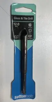 Sutton Tools 12.0mm Glass and Tile Drill Bit (D688 1200) - New
