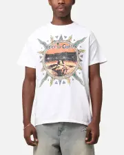 [ALICE IN CHAINS] Alice In Chains Flames Vintage T-shirt White Vintage - Size M M White Vintage