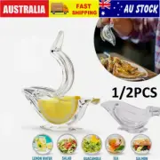 Hand Juicer Bird Lemon Wedge Squeezer Acrylic Kitchen Manual Lemon Slice Squee