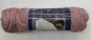 Caron Simply Soft Yarn "Victorian Rose" 1 Skeins #1188