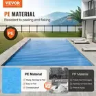 Rectangle Solar Pool Cover 36x18ft 16mil Blue Inground Above Ground Solar