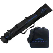 Heavy duty Padded Ski and Boot Bags combo Set easy carry waterproof travel bag