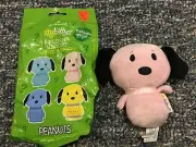 2021 Hallmark Itty Bittys Easter Plush Pastel Surprise Snoopy PINK New W/Bag