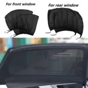 4PCS Sun Shade Front Rear Mesh Window screen Cover Sunshade Protector For Car (for: Renault)