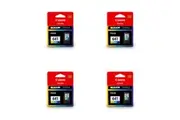 4PK Canon Pixma CL641 Colour Replacement Printer Ink Cartridge 180Page Yield CMY