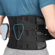 Back Braces for Lower Back Pain Relief with 6 Stays, Breathable Back Support Bel