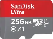 Sandisk Ultra 256Gb Microsd Card A1 Class 10 Full Hd Speed For Android