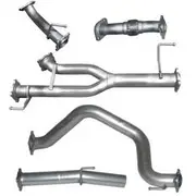 Hulk 4x4 Exhaust Kit Toyota Land Cruis Wag 200 Ser 08/2015> Dpf Back *No Muffler* - HU4946NM