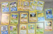 Pokemon Base Set 2 Common Uncommon Assorted Card Lot of x34 MOSTLY MINT -LP P6