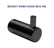 BRADLEY Regent Black Robe Hook BRAND NEW