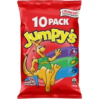 在飛比找PChome24h購物優惠-澳洲《Jumpy’s》3D澳洲袋鼠洋芋片歡樂包18g*10包