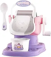 Maker - Abs Manual Soft Serve, Treat Machine | 6.9in Compact Size with Application Handle, Quick Dessert Tool for Making, Yogurt, Sorbet at Home for Kids and Family Enjoyment