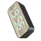 H (Black) Speaker Alarm Clock Digital Clock With Speaker Mir