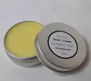 100% Natural Organic Strawberry Hand Cream Bees Wax Vitamin E 40ml Repairs