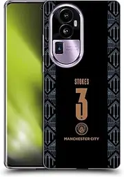 Head Case Designs Officially Licensed Manchester City Man City FC Demi Stokes 2020/21 Women's Away Kit Group 1 Soft Gel Case Compatible with Oppo Reno10 Pro+