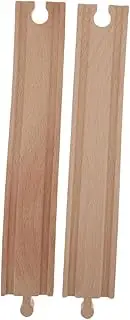 Practical Wooden Train Track Set for Boys and Girls Train Track Model Accessories for DIY Safe Sanding Cultivate Craft Skills