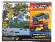 Stomp Rocket Dueling Stomp Racers Overdrive with 2 Race Cars & 2 Launchers