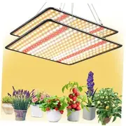 Grow Light, (2-Pack) Sunlike 200W LED Grow Lights for Indoor Sunlike 2 Pack