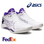 ASICS Basketball Shoes GELBURST 27 1063A066 101 White Purple Unisex oki10