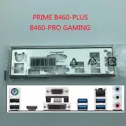 For Asus B460-PRO GAMING Shield I/O IO Rear Baffle Backplate Motherboard