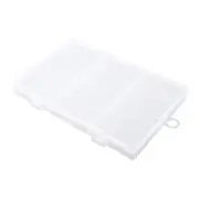 3Grids Plastic Jewelry Organizer Fishing Gear Storage Box Container Case