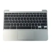 Genuine HP Chromebook 11-V Silver Palmrest Keyboard & Touchpad 900818-001
