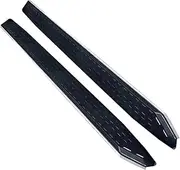 2Pcs Fixed Running Board Compatible for Land Cruiser Prado J250 LC250 2024 Door Side Step Nerf Bar （Silver）