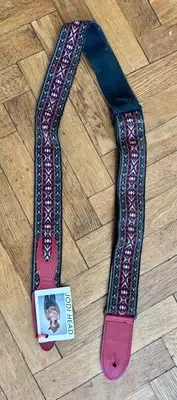 NEW Jodi Head Guitar Strap - Red Gypsy New With Tags