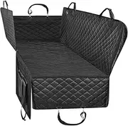 Dog Car Seat Cover Waterproof Dog Carrier Car Hammock Cushion Protector Travel Rear Back Seat Mat(X-Large (162x153cm))