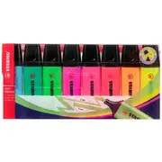 Stabilo Boss Highlighter Assorted 8 Pack