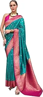 [FASHION BAZAR 365] Traditional Women's Pure Soft Silk Fabric Casual Office Wear Saree 12045, 2