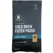 Crown Beverages Cold Brew Filter Pack Bags 1 Gallon - 12/Pieces WS-103CLDBRFIL4