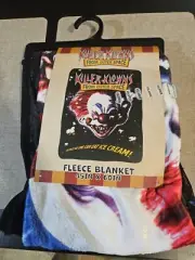 Killer Klowns from Outer Space Fleece Blanket - 45”x60