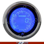 Autotecnica Turbo Boost Vac 52mm Gauge LCD Electronic Digital Multi Colour
