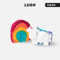 在飛比找momo購物網優惠-【LUSH 嵐舒】彩虹之旅 浸浴二重奏組合(泡澡球2入)