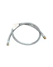 10HSW1200 1/4 BSP FC x 3/8 BSP M stainless steel hose