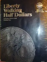 1916 to 1936 Walking Liberty Half New Whitman Folder #MY26-WWL