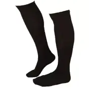 Travelon Black Unisex Compression Travel & Sport Socks - Large