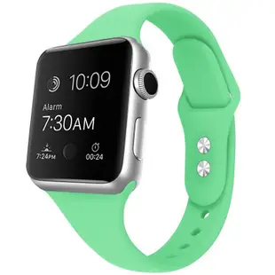 T500、Apple watch 軟質橡膠 錶帶 更換用 智能手錶 蘋果