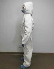 Disposable Coverall with Hood // White // 50pcs per Case