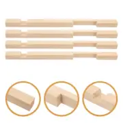 Wooden Bee Entrance Reducer 4Pcs Beekeeping Tool for Hive Management