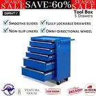 Giantz 5 Drawer Tool Box Cabinet Chest Trolley Box Cart Garage Mechanic Storage