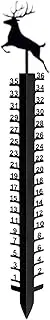 Snow Stakes | Cute Animal Shape Snow Meter | Winter Snowfall Snow Depth Measure Ruler, Outdoor Decor Christmas Snow Gauge for Yard, Garden, Lawn