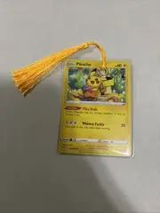 Pikachu Pokemon Card Bookmark