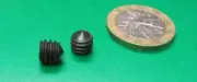 Alloy Steel Set Screws, Cone Point, 1/4"-20 x 1/4" Length, 100 Pieces