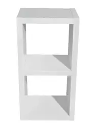 Grace 2 Cubes Multi-functional Storage - High Gloss White