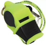 NEON/BLACK Fox 40 SONIK BLAST CMG Whistle Official Coach Safety - FREE LANYARD
