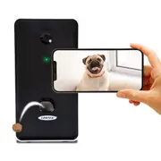 Lentek Smart Pet Treat Tosser with HD Camera, 2-Way Audio, Record and Share Photo and Video, Controlled WiFi Pet Treat Dispenser with Free App included