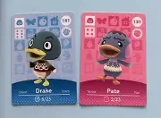 DRAKE & PATE Animal Crossing Amiibo Cards DUCKS