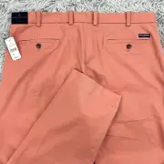Brooks Brothers Pants Men’s 39.5x29 Salmon NWT Clark Fit Chino Stretch Preppy